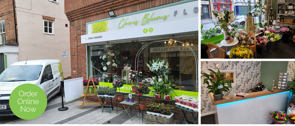 Florist in Stockton on Tees Delivery by Claire's Blooms T01642956060